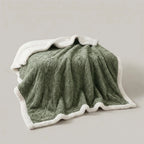 Blanket Double-Sided Polyester Fleece Lightweight & Machine-Washable