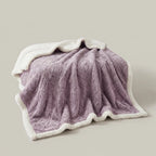 Blanket Double-Sided Polyester Fleece Lightweight & Machine-Washable