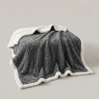 Blanket Double-Sided Polyester Fleece Lightweight & Machine-Washable