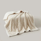 Blanket Double-Sided Polyester Fleece Lightweight & Machine-Washable