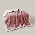 Blanket Double-Sided Polyester Fleece Lightweight & Machine-Washable