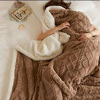 Blanket Reversible Microfleece & Lambswool