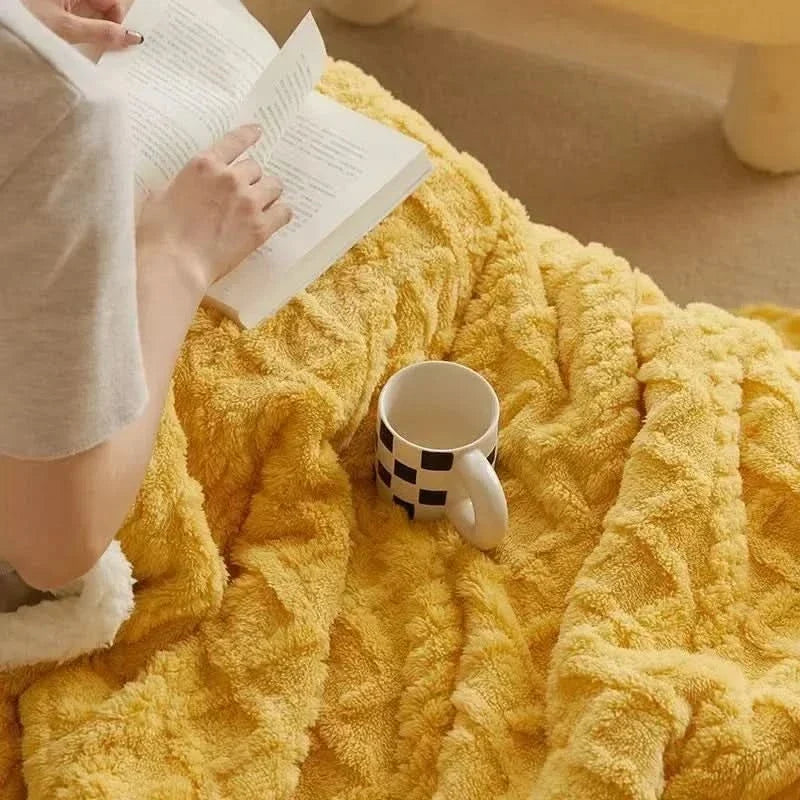 Blanket Reversible Microfleece & Lambswool