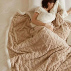 Blanket Reversible Microfleece & Lambswool