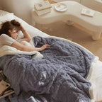 Blanket Reversible Microfleece & Lambswool