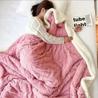 Blanket Reversible Microfleece & Lambswool