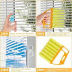 Blinds Cleaning Brush Washable Microfiber Reusable