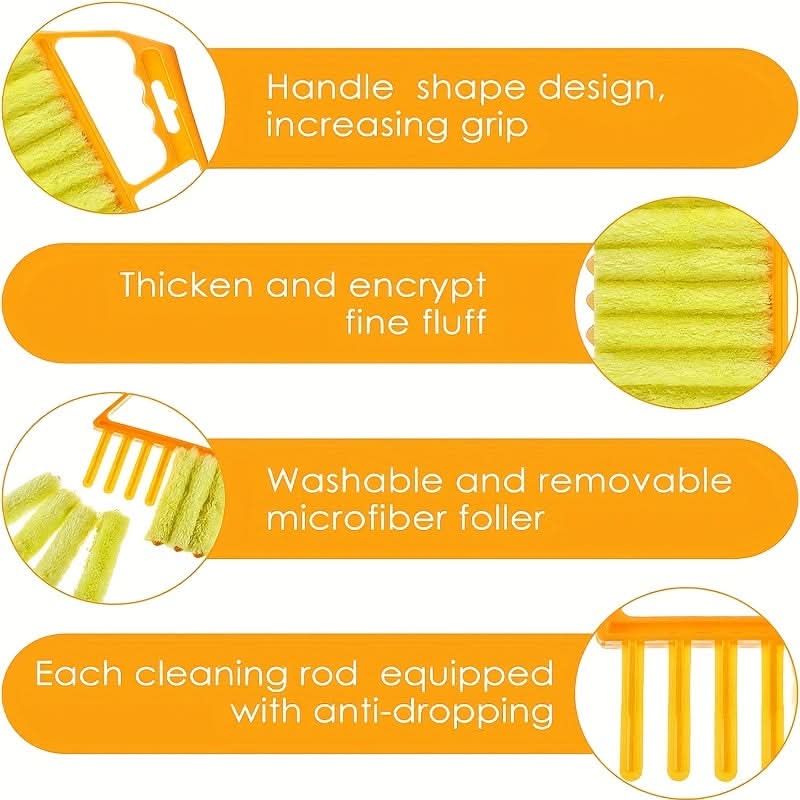 Blinds Cleaning Brush Washable Microfiber Reusable