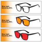 Blue Light Blocking Glasses Three Wavelength Options