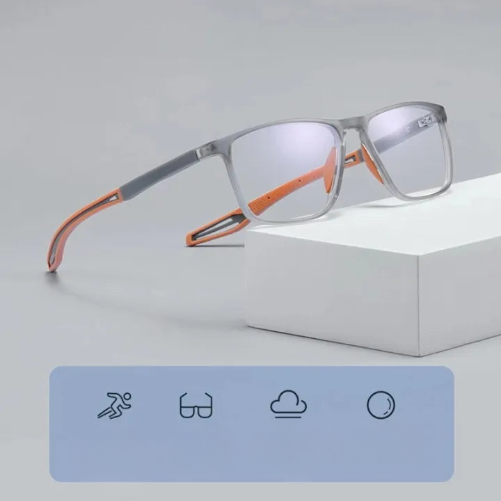 Blue Light Glasses Ultra-Light Titanium Frame & Spring Hinge