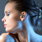 Bluetooth Earbuds LED Battery Display Touch Controls 4-Hour Playtime