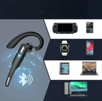 Bluetooth Headset Noise-Cancelling Dual Mic Up To 25 Hours