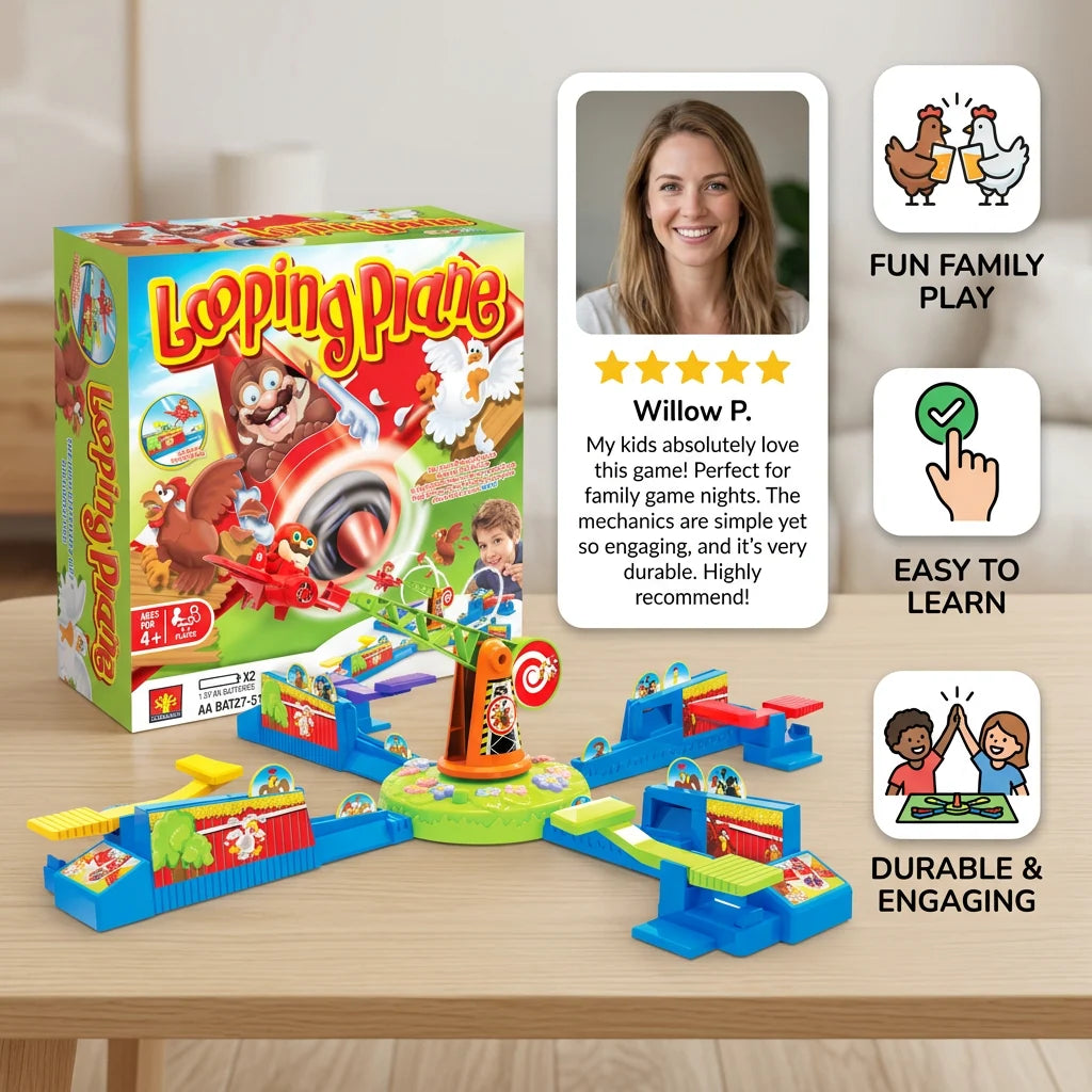 Board Game Airplane Theme Multiplayer Turn-Based