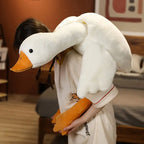 Body Pillow Extra Fluffy Goose Down Cotton Cover