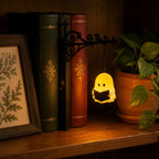Bookshelf Lantern Cordless Tool-Free Warm Amber LED