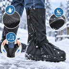 Boot Covers Waterproof PVC Treaded Sole