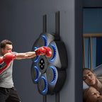Boxing Trainer Wall-Mounted Bluetooth Music & Combo Tracking