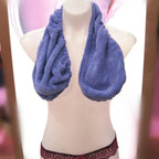 Bra Terry Fabric Absorbent Adjustable Open Back