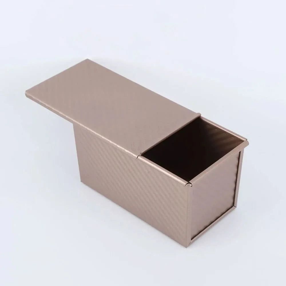 Bread Loaf Pan Set Non-Stick Two-Piece With Lids