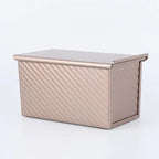 Bread Loaf Pan Set Non-Stick Two-Piece With Lids