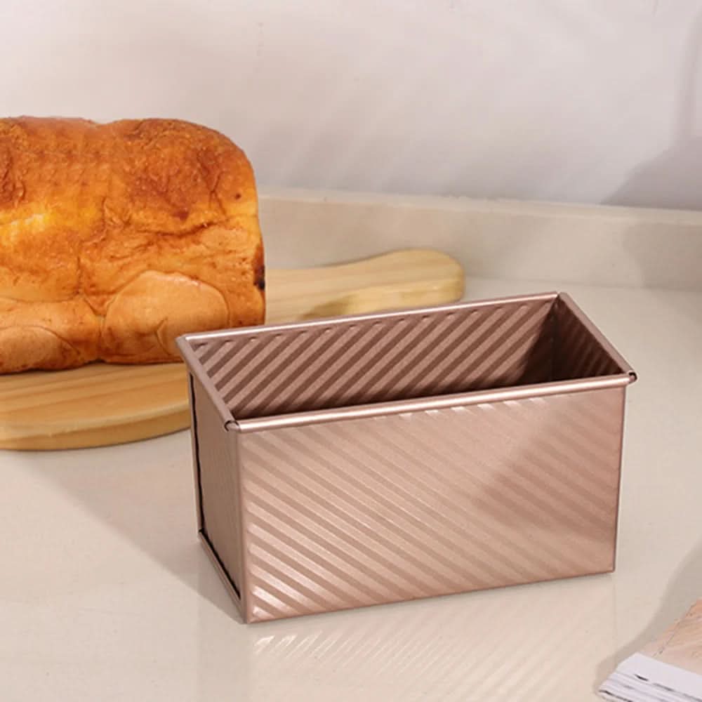 Bread Loaf Pan Set Non-Stick Two-Piece With Lids