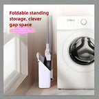 Broom And Dustpan Set Space-Saving Anti-Stick Soft Bristles