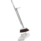 Broom & Dustpan Set Wide Brush Adjustable Stainless-Steel Handle