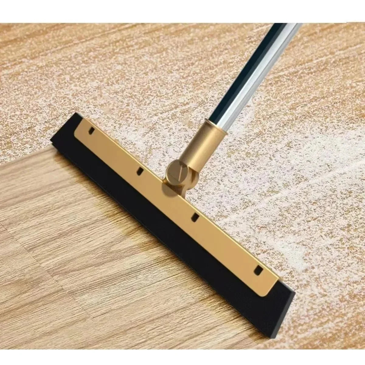 Broom and Dustpan Set Lightweight Plastic With Squeegee Option