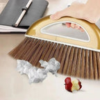 Broom and Dustpan Set Lightweight Plastic With Squeegee Option