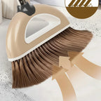 Broom and Dustpan Set Lightweight Plastic With Squeegee Option