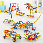 Building Block Set Large Interlocking Pieces Open-Ended Creative Play