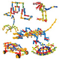 Building Block Set Large Interlocking Pieces Open-Ended Creative Play