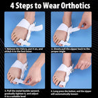 Bunion Splint Adjustable Soft Flexible Toe Support