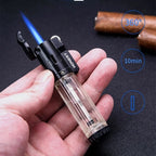 Butane Lighter Turbo Flame Refillable Compact