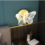 Butterfly Wall Light Three Color Options Soft Ambient Lighting