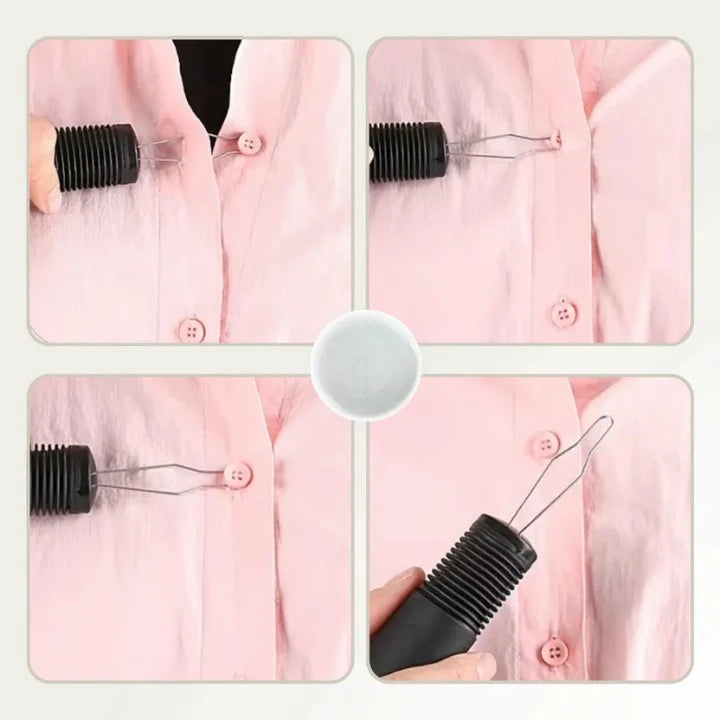 Button & Zipper Aid Ergonomic Padded Handle Flexible Loop