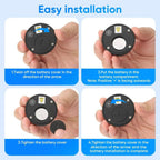 Cabinet Lock Fingerprint Keyless No-Drill Installation