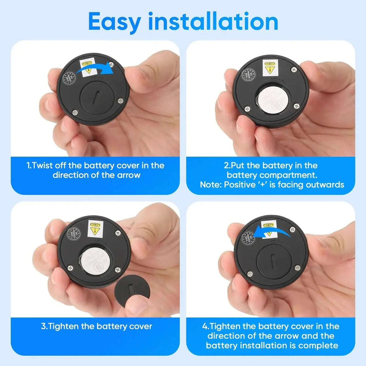 Cabinet Lock Fingerprint Keyless No-Drill Installation