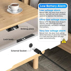 Cabinet Lock Fingerprint Keyless No-Drill Installation