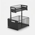 Cabinet Organizer Two-Tier Full-Extension Adjustable Height