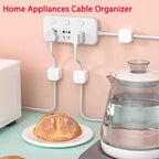 Cable Holders Magnetic Self-Adhesive 12-Pack