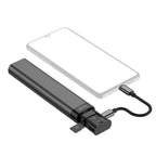 Cable Organizer & Card Reader Multi-Connector Phone Stand