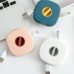 Cable Organizer Phone Stand & Kink-Free Winder