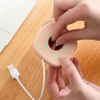 Cable Organizer Phone Stand & Kink-Free Winder