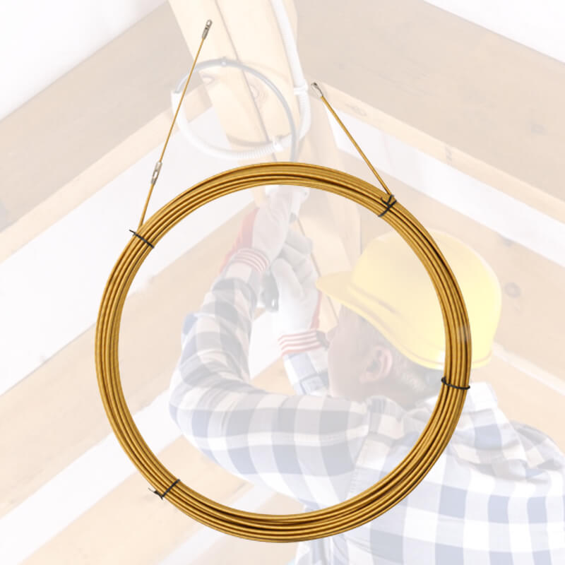 Cable Pulling Tool Flexible Spring Steel Flat Head Hook