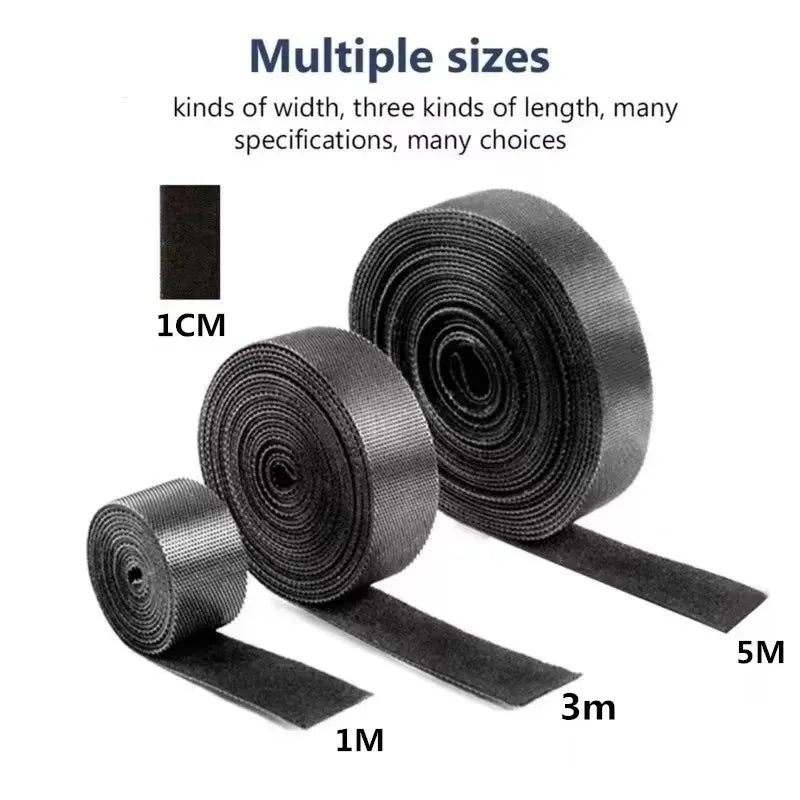 Cable Tie Roll Self-Adhesive Hook-and-Loop 5 Meter