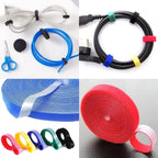 Cable Tie Roll Self-Adhesive Hook-and-Loop 5 Meter
