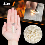Camping Fire Starter Waterproof Waxed Cotton 60 Pack