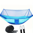 Camping Hammock Integrated Mosquito Net Ultralight Straps & Carabiners