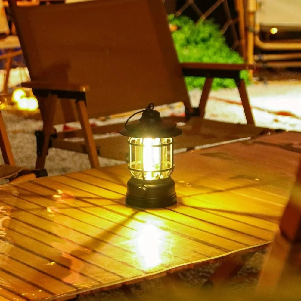 Camping Lantern Rechargeable Dimmable LED Up to 6 Hours